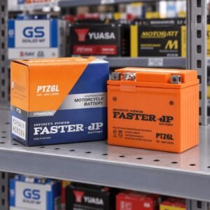 Aki FASTER JP GTZ 6V/7S 6Ah